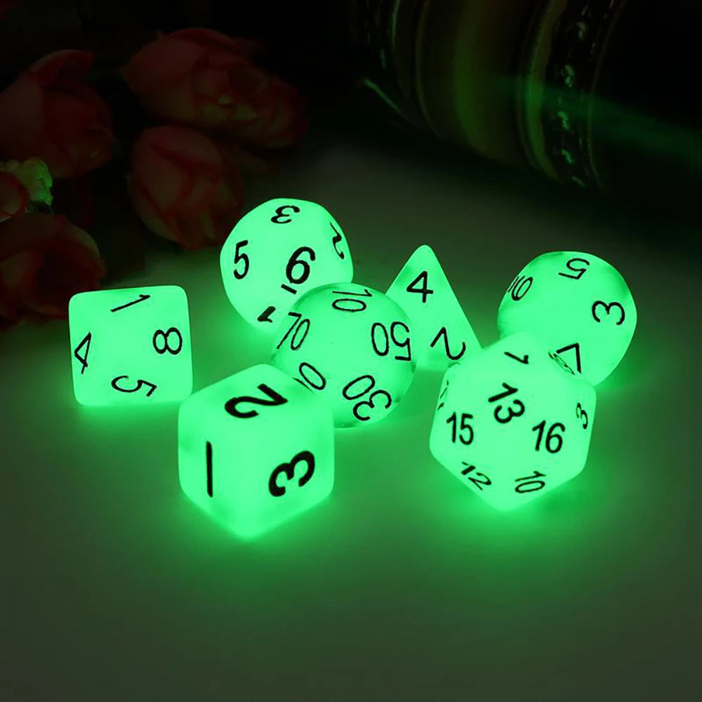 Glow-in-the-Dark Dice