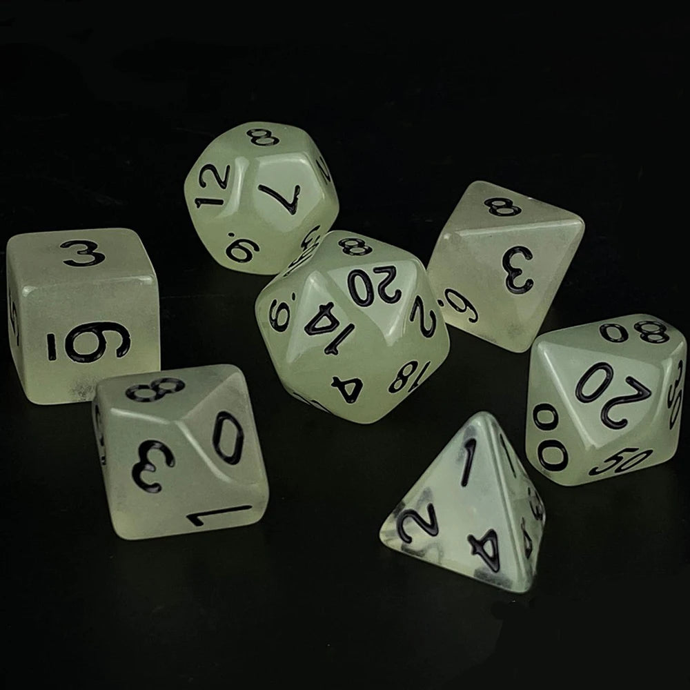 Glow-in-the-Dark Dice
