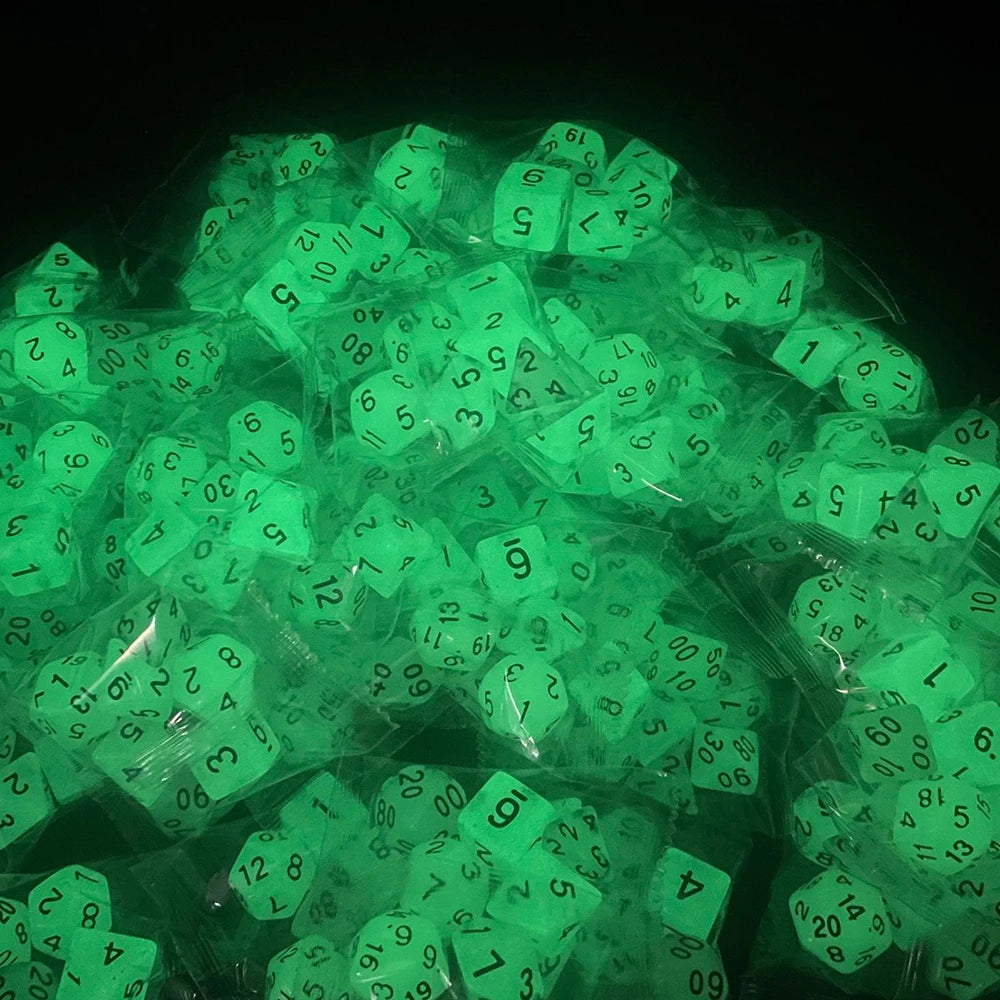 Glow-in-the-Dark Dice