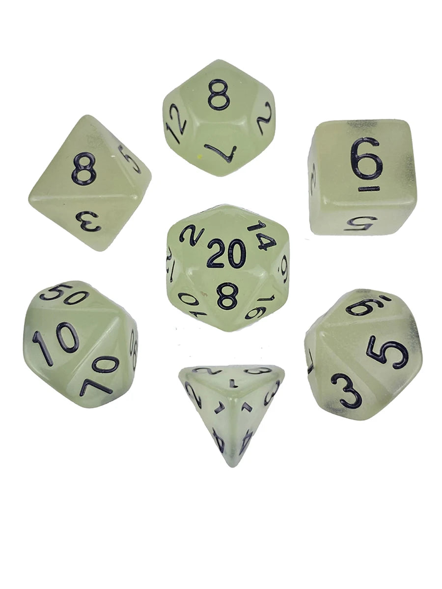 Glow-in-the-Dark Dice
